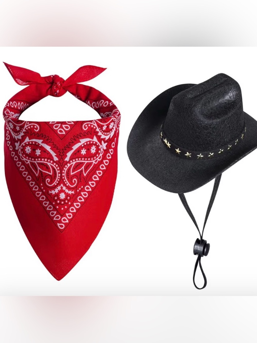 Choyaxo Pet Cowboy Costume for Small Dogs and Cats. New
